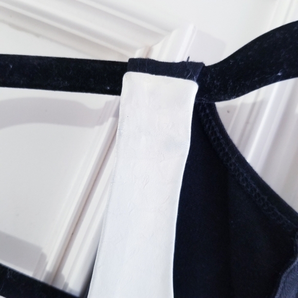 Mason X Michelle Mason Lambskin Leather Colorblock Phyton Embossed Tank dress - Picture 10 of 15